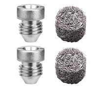 Tool Daily 1.1 mm Orifice for Foam Cannon and Foam Maker, Replacement Thread Nozzle and Mesh Filter for Snow Foam Lance, 3000 PSI