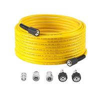 Tool Daily Pressure Washer Hose 100 FT x 1/4", M22 14mm Replacement Hose