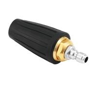 Tool Daily Turbo Nozzle Pressure Washer, 360° Rotating Pressure Washer Nozzle Tip, 1/4 Inch Quick Connect, 3600 PSI