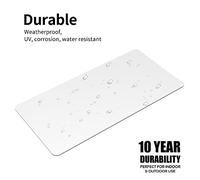 Tool Decal A Bustling City Street at Night with Neon Lights Reflecting On Wet Pavement Sticker 10Pcs Car Window Stickers Car Bumper Stickers(6X9CM)