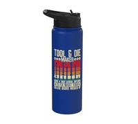 Tool & Die Maker - High School Fixing College Mess Stainless Steel Insulated Water Bottle