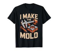Tool Die Maker Punch Set Metalwork Engineering Illustration T-Shirt
