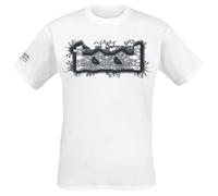 TOOL - DOUBLE IMAGE WHITE T-Shirt, Front & Back Print Large