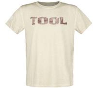 Tool Double Image T-Shirt beige