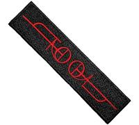 Tool Fear Inoculum Woven Logo Iron On Patch (One Size) (Black/Red)