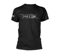 TOOL - FISH BLACK T-Shirt, Front & Back Print X-Large