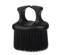 Tool for Beard and Moustache Care, Hairdressing Beard Brush, Professional Hairdressing Brush - Light Weight with Finger Ring Handle, Moustache Combs for Home Use in Beauty Salons for