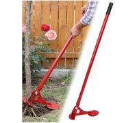 Tool for removing tree roots, tree stump remover for garden, agriculture and orchard, fence post puller, tree puller for removing weed roots from young trees (B-with handle)