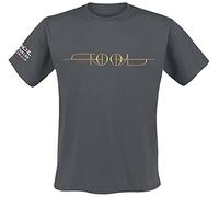 TOOL T-Shirt Full Portraits - Band Logo, Front & Back Print - Unisex Small - Grey