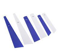 Tool Glue Spatula 6Pcs Plastic Glue Tool Smear Glue Scraper Leather Craft Tools Hand Made Sewing Accessories