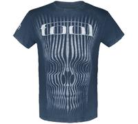 Tool Grid Skull T-Shirt blue XL