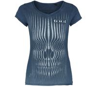 Tool Grid Skull T-Shirt blue XXL
