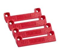 Tool Holder - 3.54 x 1.54 x 0.79 Inch Hanger for Electrical Appliances, Wall Mounted Storage System, Workshop Rooms, Four Piece Hanging Set to Support Tape Measure Glasses, DIY Accessories