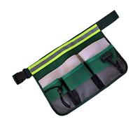 Tool Holder Belts For Men,Gardening Harness Organizer With Multiple Pockets - Waist Bag Organizer With Reflective Band For Technicians Carpenters Electricians Gardening