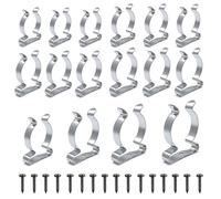 Tool Holder Garage Shed Storage Grip Tidies Wall Mounted,Tool Clips Storage | ToolSpring TerryClips 13/16/ 19/ 25mm,Wall Mounted ToolSpring Terry Clips for Garages Sheds Yards Cupboards(16 Pcs)
