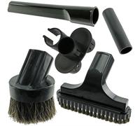 SPARES2GO Mini Brush Stair & Crevice Tool Caddy Kit for Numatic Henry Hetty Vacuum Cleaners (32mm)