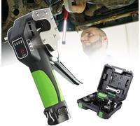 Tool Kit-Electric Flaring Tool Set-Single Copper Flare Tool-Electric Copper Tubing Expander Powered by Lithium Battery-45° Eccentric Tube Flaring Tool-Metric and Imperial 2-in-1(8pcsCollets)