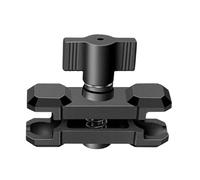 Tool Less Installation Camera Bracket Clamp 17mm Ball Head Connector Weather Resistant for Extreme Environment Aluminum Alloy Camera Clamp
