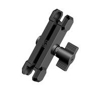 Tool Less Installation Camera Bracket Clamp 17mm Ball Head Connector Weather Resistant for Extreme Environment Aluminum Alloy Camera Clamp