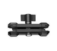 Tool Less Installation Camera Bracket Clamp 20mm Ball Head Connector Weather Resistant For Extreme Environment Lightweight Aluminum Camera Arm