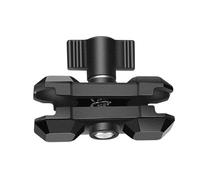 Tool Less Installation Camera Bracket Clamp 20mm Ball Head Connector Weather Resistant For Extreme Environment Lightweight Aluminum Camera Arm