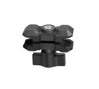 Tool Less Installation Camera Bracket Clamp 25mm Ball Head Connector Weather Resistant For Extreme Environment Tool Less Camera Mount