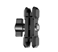 Tool Less Installation Camera Bracket Clamp 25mm Ball Head Connector Weather Resistant For Extreme Environment Tool Less Camera Mount
