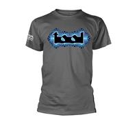 Tool Nerve Ending Band Logo Grey T Shirt L