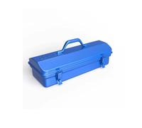 Tool organiser Blue Hardware Toolbox Thick Iron Car Storage Box Portable Object Home Electrician