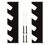 Tool Organizer Rack Wall Mounted with Metal Construction for Garage and Garden Tools, Keeps Tools Secure and Readily Available While Minimizing Clutter