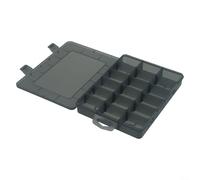 Tool Part Storage Container With Flexible Compartment Layout For Managing Screws Bolts Nuts Electronic Components And Small Repair Items(B)