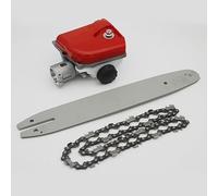 Tool Parts High Branches Saw Fit for Lawn Mower Weeder Hedge Brush Cutter 12" Gear Head Gearbox Tree Pole Chainsaw Accessories Spare Parts(26MM 9T)