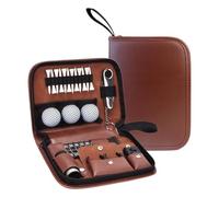 Tool Pocket Pouch Golf Accessories Holder Bag, Leather, 22.5x16x5cm, Anti-Scratch Sports Accessory Organization, Golf Tool Bag, For Golfs Lovers, Friends