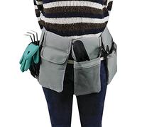 Tool Pouch Belt Garden Tool Belt Waterproof Canvas Garden Waist Bag Tool Belt Bag