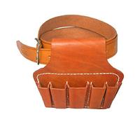 Tool Pouch Belt Leather Electrician Belt Tool Bag Belt 5 Pocket Tool Storage Bag Tool Belt