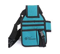 Tool Pouch Belt Multifunctional Oxford Cloth Tool Storage Bag with 4 Pockets 1 Hammer Ring Tool Apron Tool Bag Tool Belt