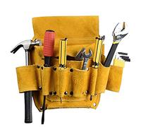 Tool Pouch Belt Outdoor Leather Tool Belt Bag Electrician Gardening Tool Storage Bag Tool Belt Bag