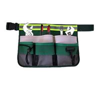 Tool Pouch Belt, Small Tools Bag Organizer, Storage Organizer Waist Bags, Reflective Strip Safety Gear, Lightweight Durable Carrier for Women Men Technician Work Machinist Carpenter Electrician