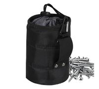 Tool Pouch for Belt | Screws Storage Waist Organizer Bag - Hardware Organizer Pouch,for Carpenters Plumbers Woodworkers DIY Homeowners Construction Crews Drywall Framing Roofing Home Improvement