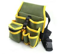 Tool Pouch with Belt Clip,Electrician Tool Pouch,Durable Oxford Cloth Professional Multi-Pocket Organizer for Electrician, Automotive, Craftsman, Gardeners,Adjustable Belt