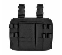 Tool Pouch with Belt Clip, Portable Repairman Leg Pouch Multi-purpose Tool Storage Bag for Electrician Craftsman Carpenter Construction (Black)