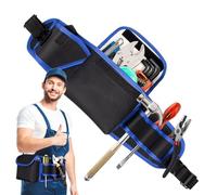 Tool Pouch with Belt - Utility Oxford Holster Organizer - Thickened Adjustable Belt Work Pouch,for Electrician, Carpenters, Construction, Automotive Technician, Gardening, Framing