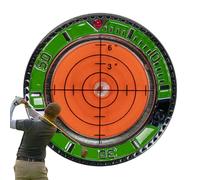 Tool, Read Terrain Tilt, Master Putting Challenge, Bubble Lens Component, Precise Angle Determination, Professional Performance Booster, Included Carry Pouch, Accessory, Metal 9cm Unit