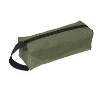 Tool Roll Bag - 24cm Durable Waterproof Canvas Electrician Roll Up Hardware Tools Storage Bag Organize Storage Tools Bag Waterproof Multi-function for Small Metal forts w/Handle