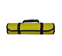 Tool Roll Bag Rolled Toolkit Auto Repair Electrician Kit Multi Purpose Organizer(Yellow)