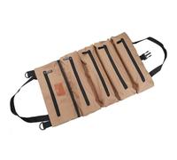 Tool Roll Bag Toolkit Canvas Car Hanging Tool Bag Portable Hardware Multi Purpose Organizer
