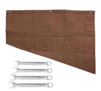 Tool Roll Holder - 16 Slot Key Storage Wrap, Thick Construction | Portable Hand Tool Organizer Case for Repair Work