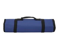 Tool Roll Organizer Bag, Multi Pockets Hand Roll Up Tool Tote, Portable Roll Up Tool Bag Roll Tool Pouch, Foldable Wrench Organizer & Tool Pouch Tool Roll Bag for Tool Storage(blue)