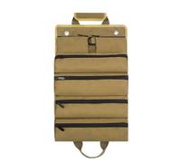 Tool Roll Organizer Tool Roll Up Oxford Bag Tool Large Wrench Super Big Pouch Khaki