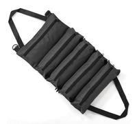 Tool Roll - Portable Canvas Organizer, Water-Resistant Tote Bag | Heavy-Duty Roll Up Tool Storage Bag with 5 Pockets for Mechanics, Electricians, and Repair Kits for Home Vehicle Garage Use